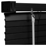 100% PRIVACY 1" VINYL CORDLESS MINI BLINDS FOR IND