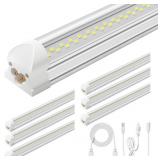 ELEKICO 6 PACK 50W 4FT LED SHOP LIGHT, SUPER BRIGH