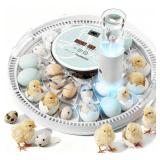 MEEF EGG INCUBATOR FOR HATCHING 28 EGGS, AUTO FLIP