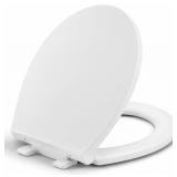 ROUND TOILET SEAT, STANDARD 16.5  SLOW/SOFT CLOSE