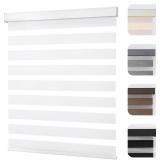 JOYDECO CORDLESS ZEBRA BLINDS FOR WINDOWS, DUAL LA