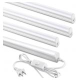 (4 PACK) 4FT T5 LED SHOP LIGHT,6500K,20W,2300LM(SU