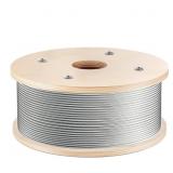 $260 WAYSKA 3/16" STAINLESS STEEL CABLE 500FT, 1 X