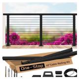 $300 4FT-8FT COMPLETE SET 42" DECK CABLE RAILING S
