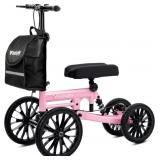 $140 KNEE SCOOTER WITH DISC BRAKES, STEERABLE KNEE