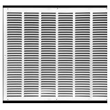 26" X 26" RETURN AIR GRILLE - SIDEWALL AND CEILING