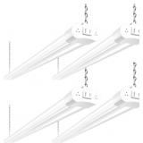 HYKOLITY 4 PACK LED SHOP LIGHTS 4FT,60W (350W EQUI