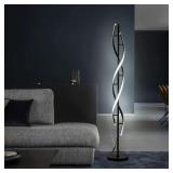 $132 SPIRAL LED FLOOR LAMP FOR BEDROOM,MODERN FLOO