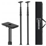 10FT DUST BARRIER POLES 2 PACK,SPRING LOADED DUST