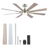 $210 VONLUCE CEILING FANS WITH LIGHTS, 60 INCH CEI