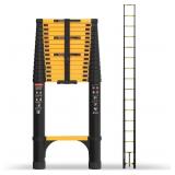 $180 SINMEIRUN 20.3 FT TELESCOPING LADDER, ALUMINU