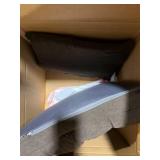 1 LOT OF (2) BROWN SEST CUSHIONS