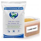 $161 LOUNSWEER PREMIUM WATER SOFTENER RESIN 1 CU F
