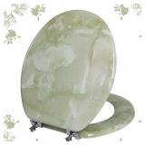 ROUND TOILET SEAT NATURAL WOOD TOILET SEAT WITH ZI