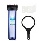 GEEKPURE 20 INCH CLEAR WHOLE HOUSE WATER FILTER HO