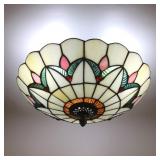 12 INCH VINTAGE CHANDELIERS LIGHT TIFFANY STYLE CE