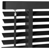 $111 2" CORDLESS SOLID WOOD BLINDS FOR INDOOR WIND