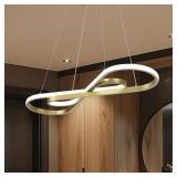 $119 GOLD MODERN CHANDELIER FOR DINING ROOM,CREATI