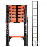 $140 SINMEIRUN TELESCOPING LADDER, 16.5 FT, ALUMIN