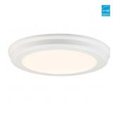 13 IN. WHITE SELECTABLE LED FLUSH MOUNT