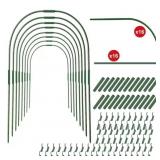ENHANCED GREENHOUSE HOOPS TUNNEL, PLANT SUPPORT GA