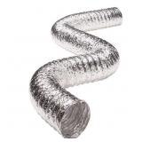 1 LOT OF 3-4 IN. X 8 FT. FLEXIBLE ALUMINUM DRYER V