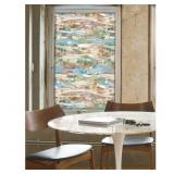 1 LOT (4) 24 IN. X 36 IN. TERRAZZO DECORATIVE WIND