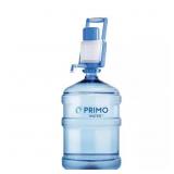 PRIMO PORTABLE MANUAL WATER PUMP, BLUE AND WHITE