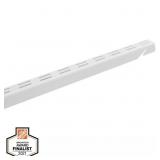 60 IN. WHITE HEAVY DUTY STEEL VERTICAL TRACK/RAIL