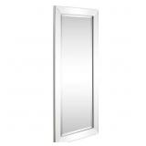 $221 MEDIUM RECTANGLE CLEAR BEVELED GLASS MODERN M