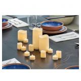 OUTDOOR RESIN TEALIGHTS, VOTIVES, AND LED CANDLE S