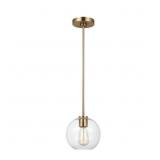 GENERATION LIGHTING ORLEY 1-LIGHT SATIN BRASS PEND