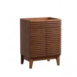 $170 MID-CENTURY 24 IN. FREESTANDING BATHROOM CABI