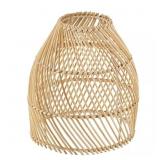 2-1/4 IN. FITTER SMALL NATURAL BAMBOO DOME PENDANT