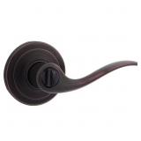 TUSTIN VENETIAN BRONZE PRIVACY BED/BATH DOOR HANDL