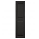 15 IN. X 59 IN. RAISED PANEL VINYL EXTERIOR SHUTTE