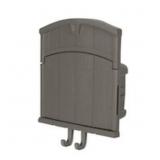 1 LOT (2) SUNCAST RESIN HOSE HANGER CABINET