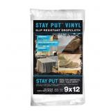 TRIMACO 9 FT. X 12 FT. 2 MIL STAY PUT VINYL DROP C