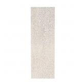 16 IN. X 48 IN. WOODEN WHITE HANDMADE ABSTRACT SPO
