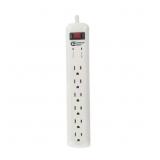 1 LOT OF 1-COMMERCIAL ELECTRIC 8 FT. 6-OUTLET SURG