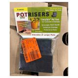 1 LOT OF (3) POTRISERS