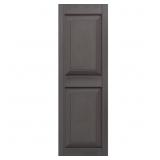12 IN. X 59 IN. RAISED PANEL VINYL EXTERIOR SHUTTE