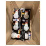1 LOT OF (6) FEIT ELECTRIC 60 WATT LED LIGHTBULBS