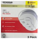 2 IN 1 SMOKE AND FIRE ALARM