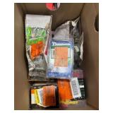 1 LOT OF ASSORTED SCREWS, ANCHORS, BOLTS, & MORE
