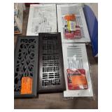 1 LOT (5) ASSORTED CEILING & WALL REGISTERS