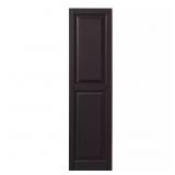 12 IN. X 59 IN. RAISED PANEL POLYPROPYLENE SHUTTER