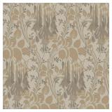8 IN. X 10 IN. LATTE AND NICKEL LARGE FLORAL TRAIL