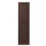 12 IN. X 51 IN. RAISED PANEL POLYPROPYLENE SHUTTER