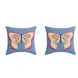 LAKE BUTTERFLY OUTDOOR THROW PILLOW (SET OF 2)